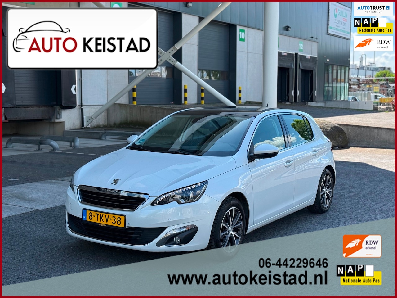 Peugeot 308 - 1.6 THP PANORAMA/XENON/NAVIGATIE! SUPER STAAT! - AutoWereld.nl