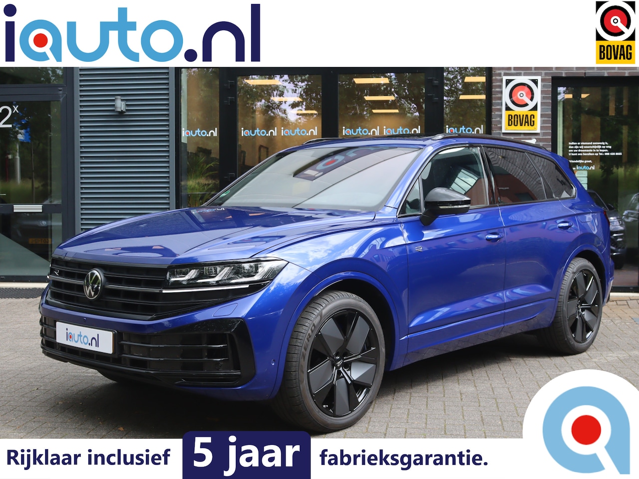 Volkswagen Touareg - 3.0 TSi eHybrid 4MOTION R Pano/IQ.Light HD/Puglia Leder/Dynaudio/360/Head-up/Luchtvering/M - AutoWereld.nl