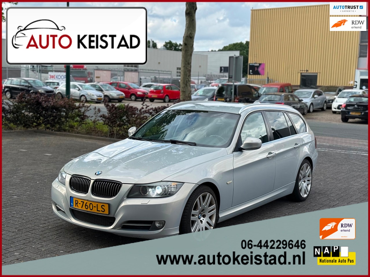BMW 3-serie Touring - 318i TOURING XENON/LEDER/NAVIGATIE! NIEUWE DISTRIBUTIEKETTING! - AutoWereld.nl