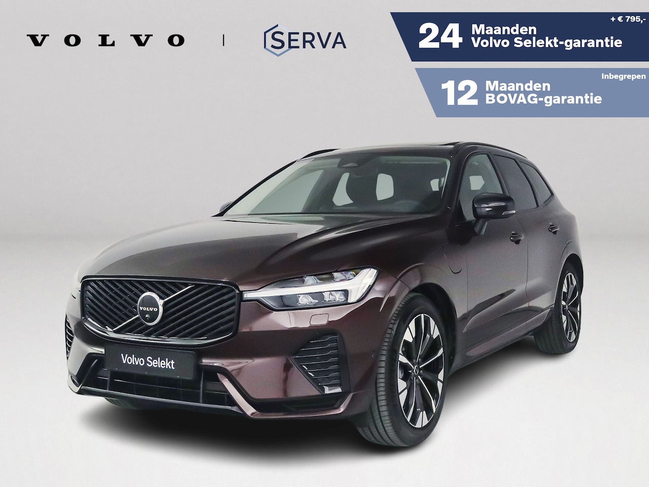 Volvo XC60 - T8 Plug-in hybrid AWD Ultra Dark | Panoramadak | 360° camera | Bowers & WIlkins | Luchtver - AutoWereld.nl