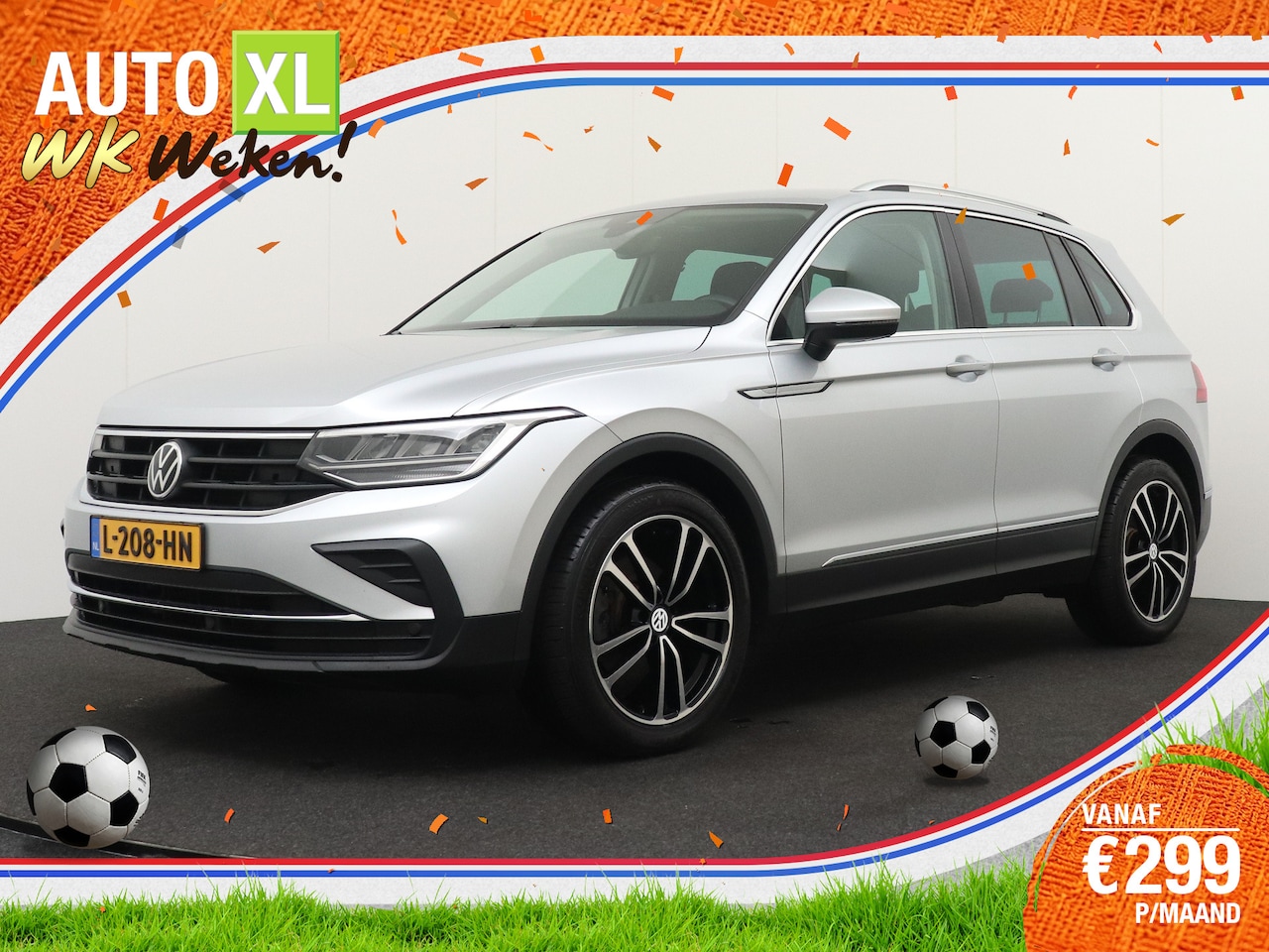 Volkswagen Tiguan - 1.5 TSI 150 PK Aut. Sport NW-Model Adap.Cruise 19'LMV - AutoWereld.nl