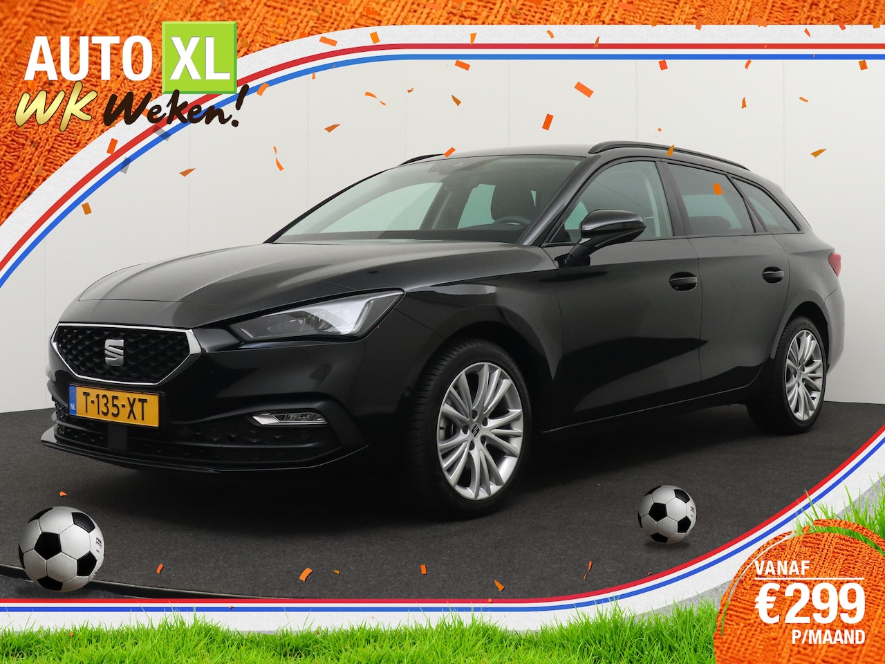 SEAT Leon Sportstourer - 150 PK Aut. Hybrid Style+ Camera Adap.Cruise Carplay - AutoWereld.nl