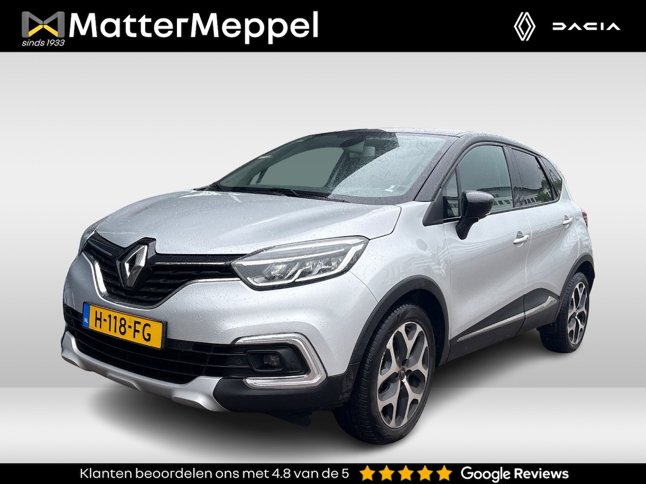 Renault Captur - 1.3 TCe 150 EDC Intens | Trekhaak | Navigatie | Climate Control | Android Auto | Achteruit - AutoWereld.nl