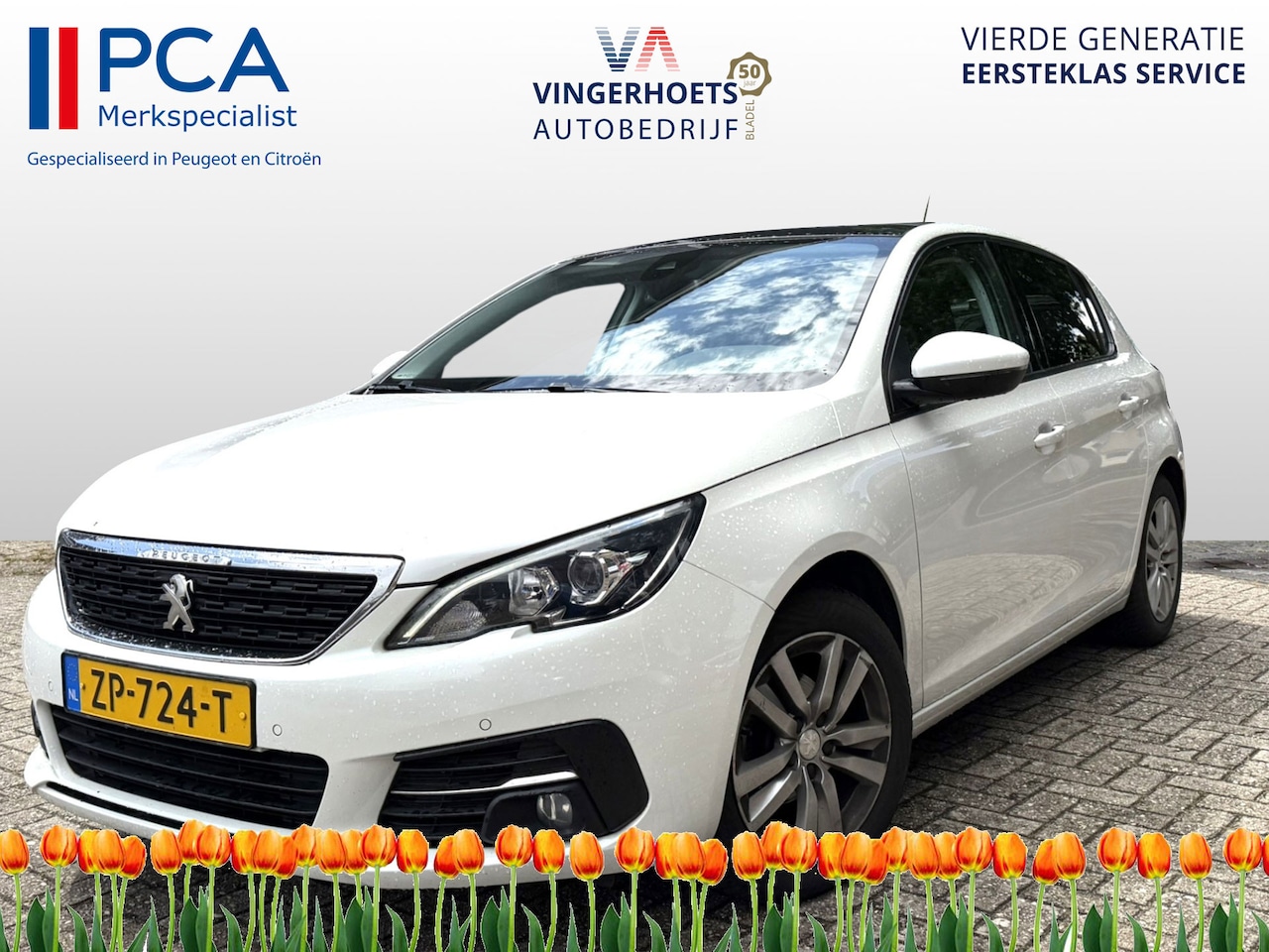 Peugeot 308 - 110 Pk Benzine * Executive * Panoramadak * Navigatie * Climate & Cruise Control * Voor en - AutoWereld.nl