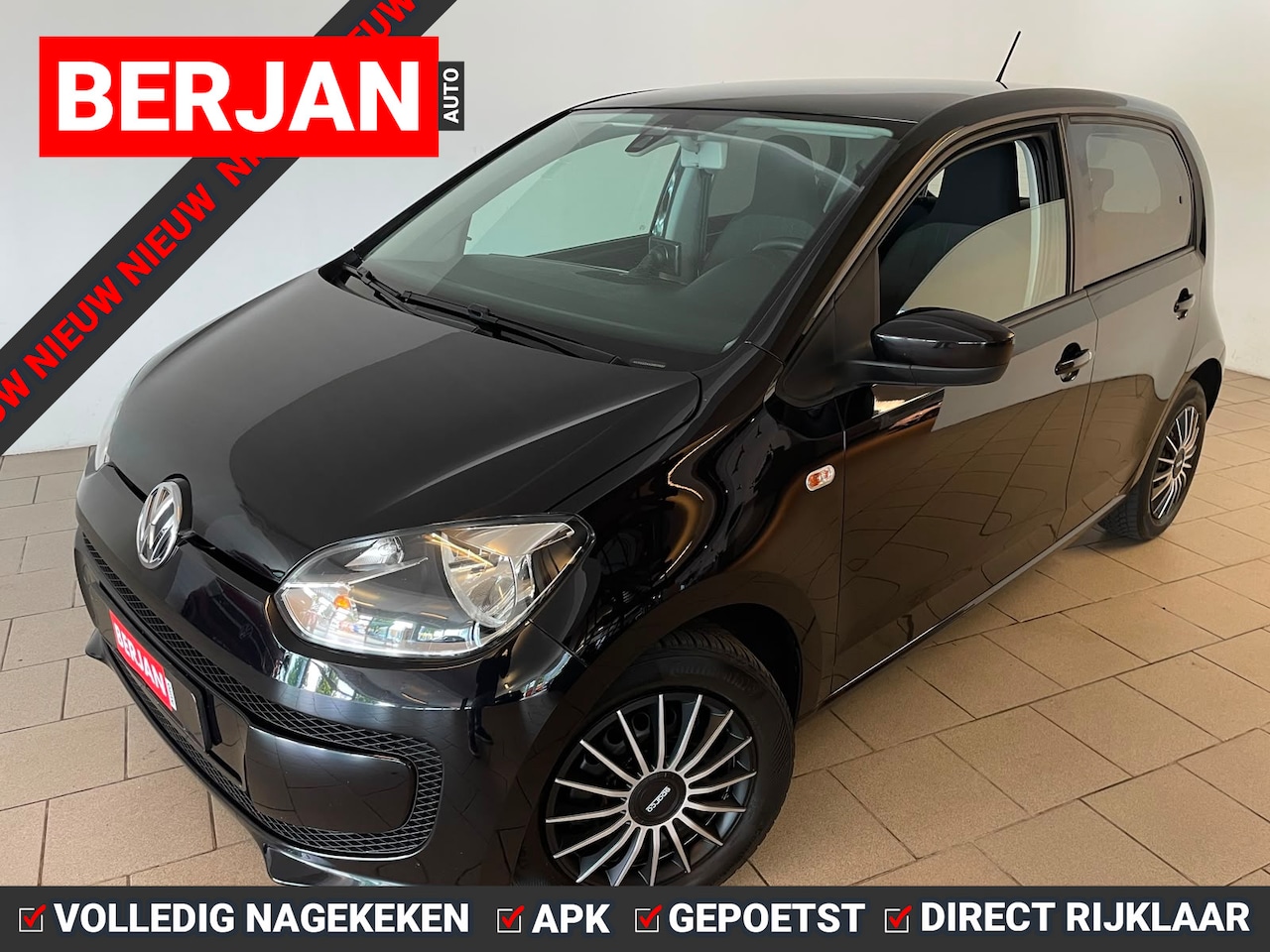 Volkswagen Up! - 1.0 move up! BlueMotion AIRCO NAVI NIEUWE DISTRIBUTIE ELEK RAMEN CENT VERG PRIVACY GLAS ZE - AutoWereld.nl