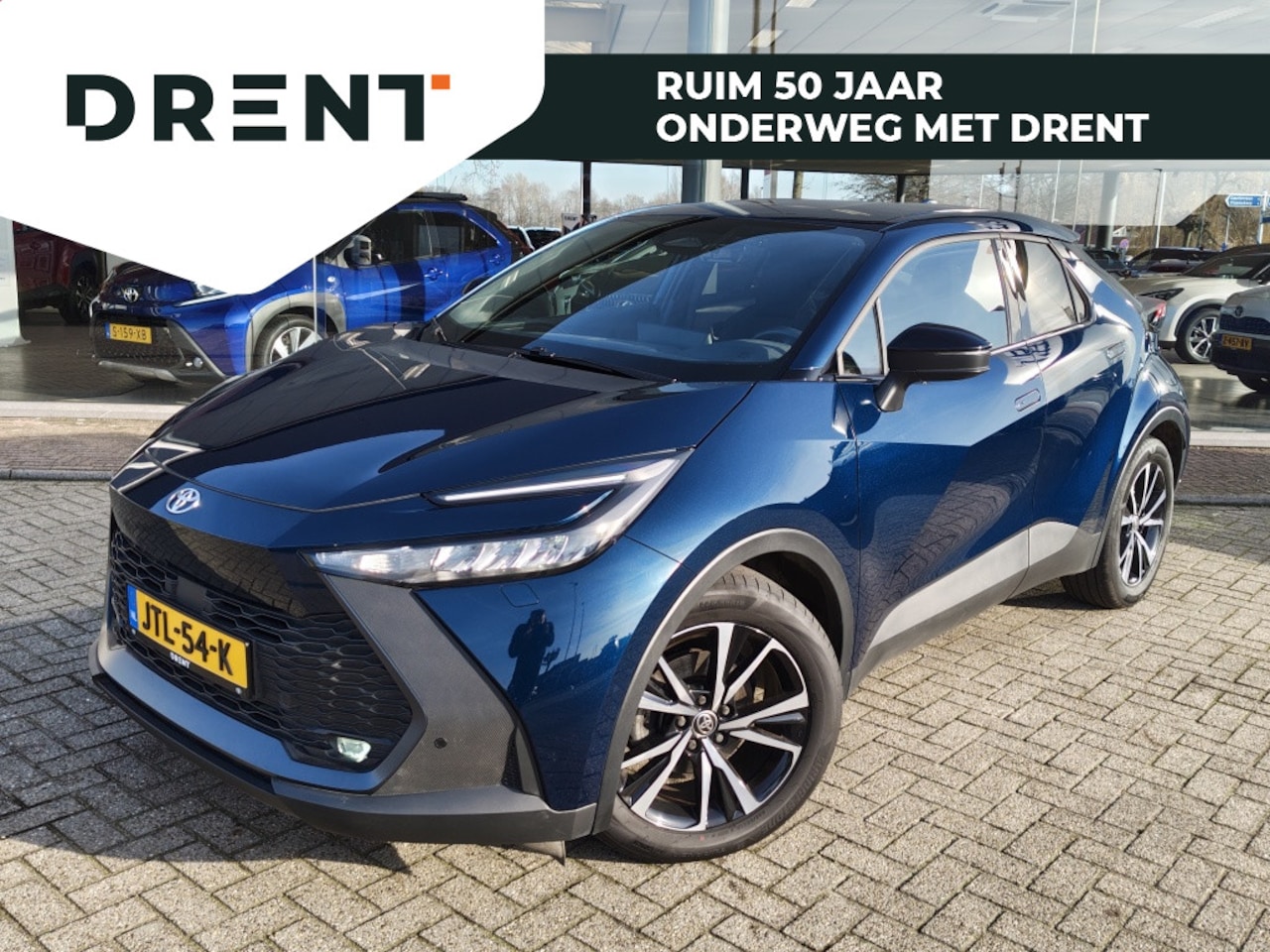 Toyota C-HR - 1.8 Hybrid 140 Dynamic Plus | Sensoren v/a | Blind Spot | Stoel - AutoWereld.nl