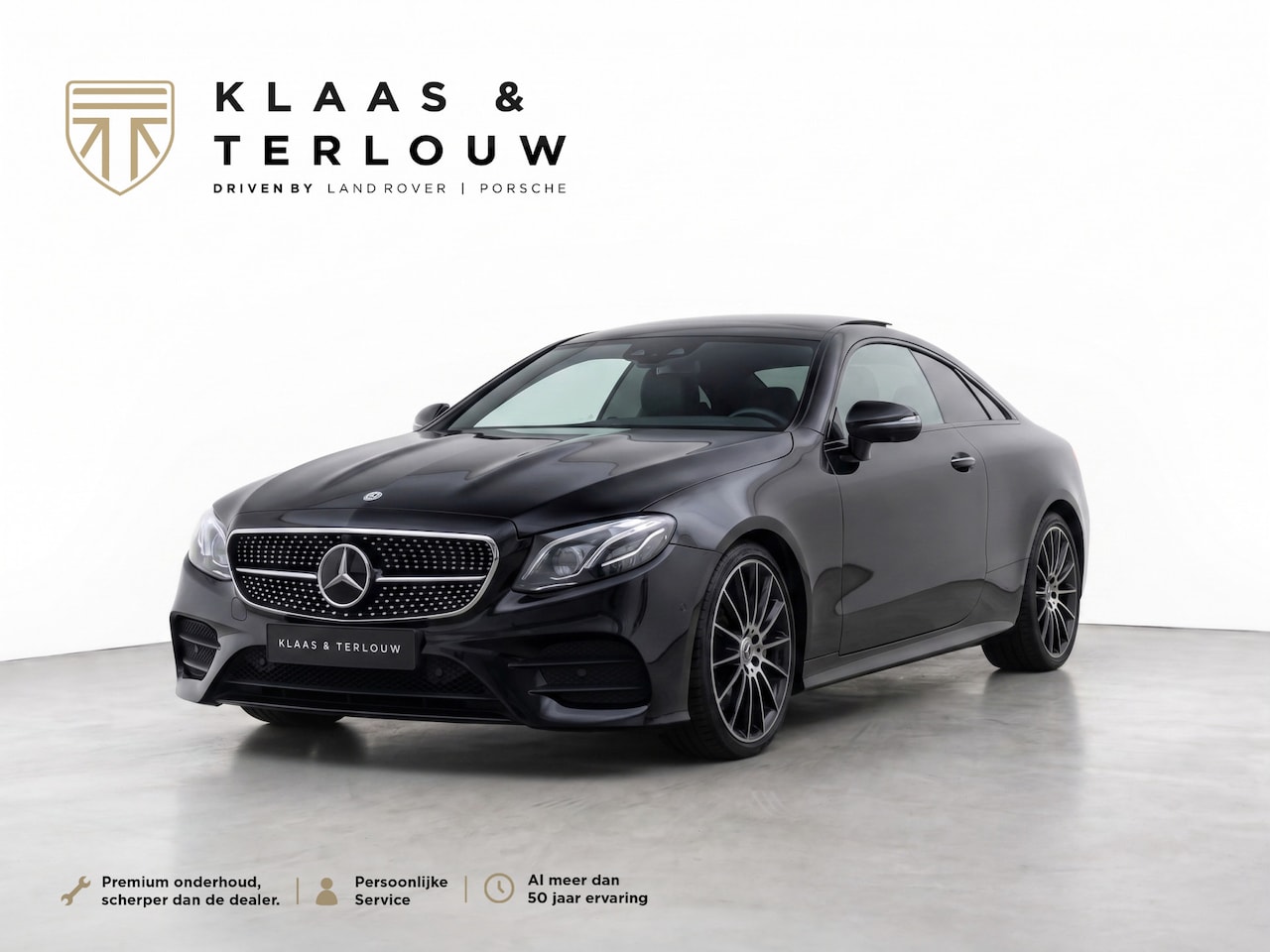 Mercedes-Benz E-klasse Coupé - 400 4MATIC Premium Plus | Burmester | Elektrische stoelen | Panorama dak | Luchtvering | - AutoWereld.nl