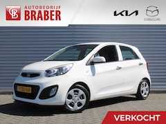 Kia Picanto - 1.0 CVVT BusinessLine | Airco | Bluetooth | Lichtsensor | Elektrische ramen + spiegels |