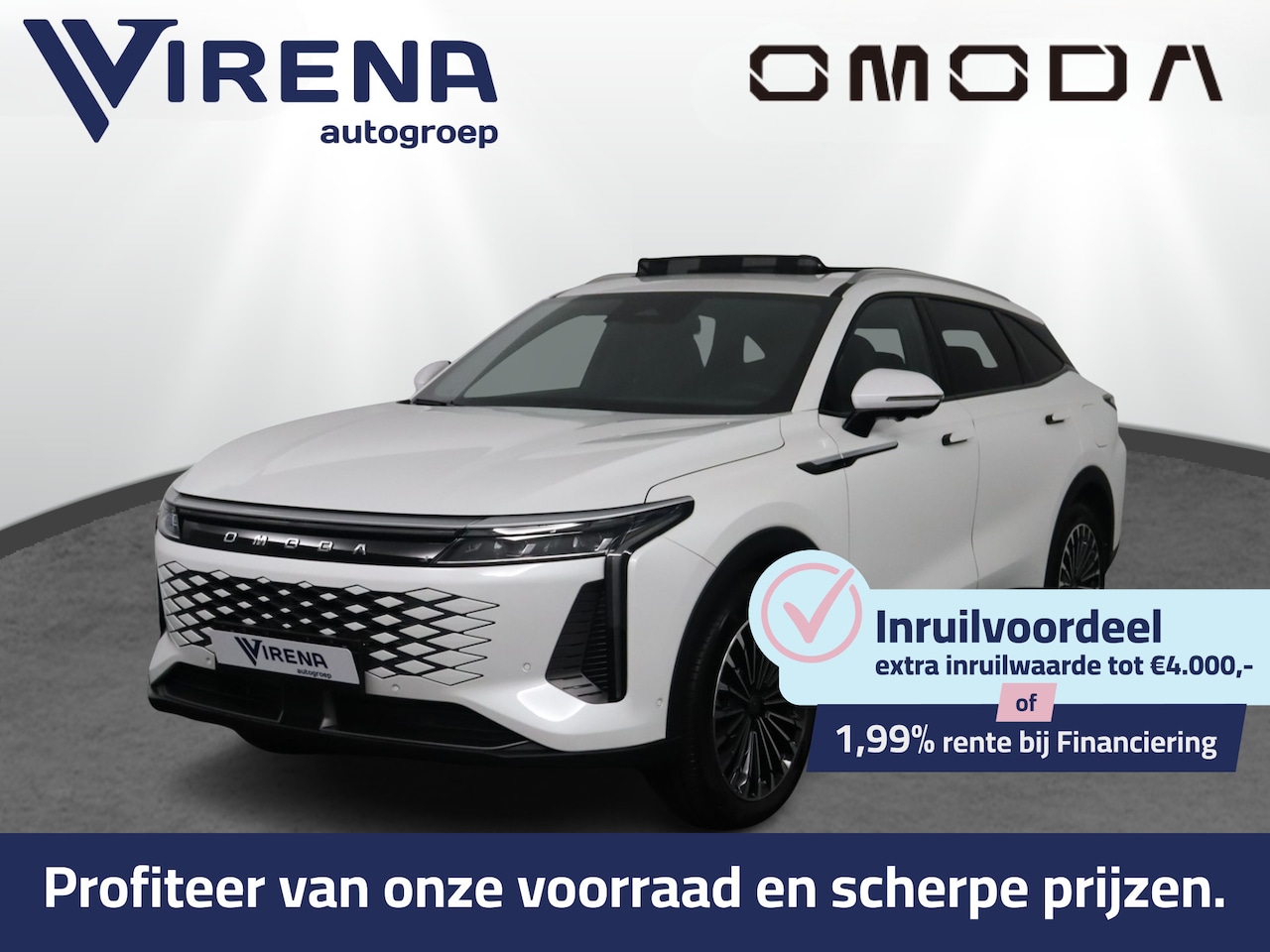 Omoda 9 - SHS 1.5T-GDi SHS-P Premium - Inruilpremie € 4.000,- - Head-up Display - Stoelverkoeling & - AutoWereld.nl