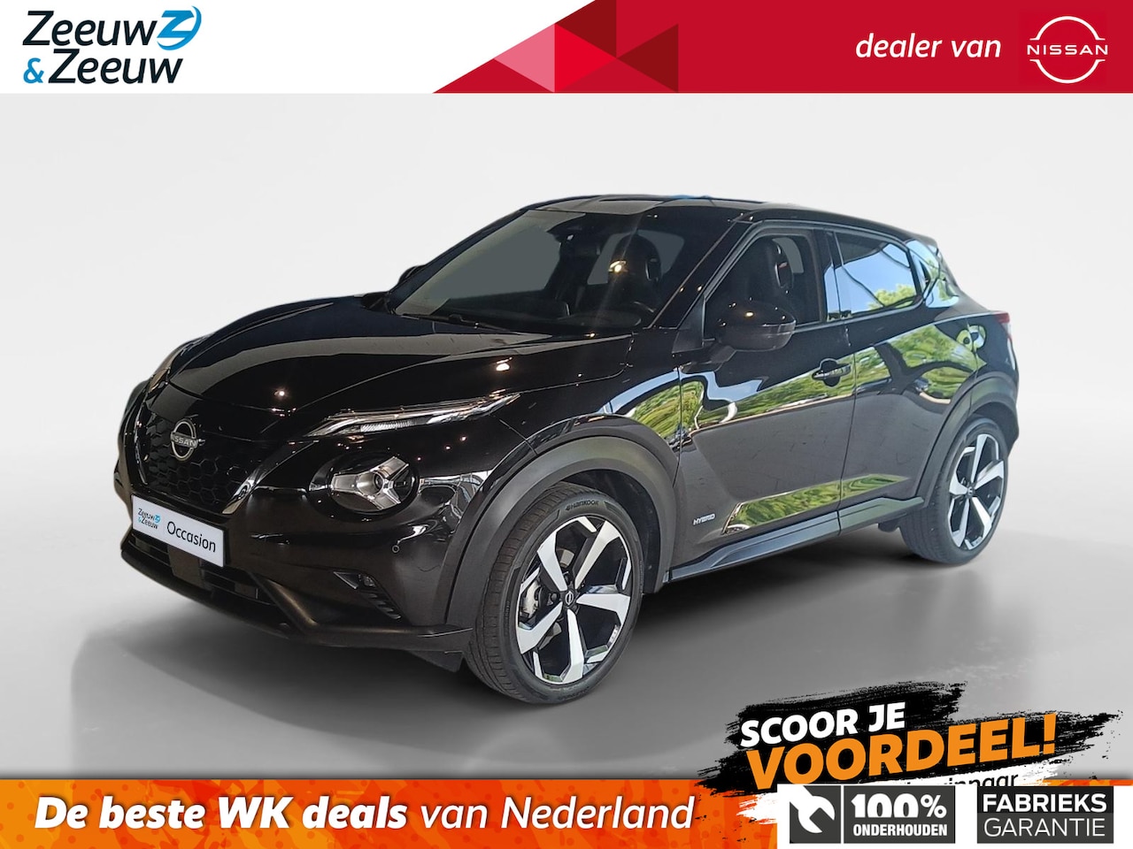 Nissan Juke - HYBRID143 TEKNA Auto |Automaat| Lederen bekleding| Navigatie| 360grd Camera| Pro-pilot|145 - AutoWereld.nl