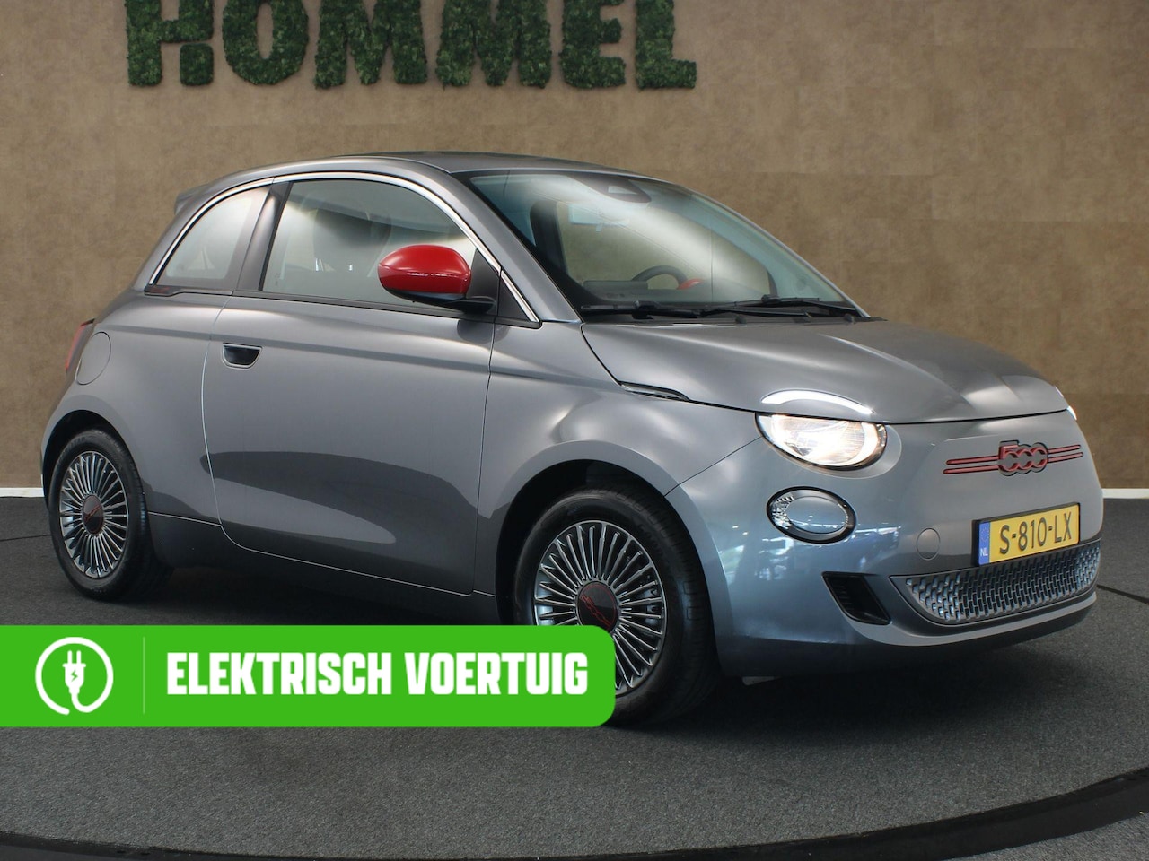 Fiat 500 - RED 42 kWh - ORIGINEEL NEDERLANDSE AUTO - 3 FASE LADEN - CLIMATE CONTROL - BLUETOOTH - DAB - AutoWereld.nl