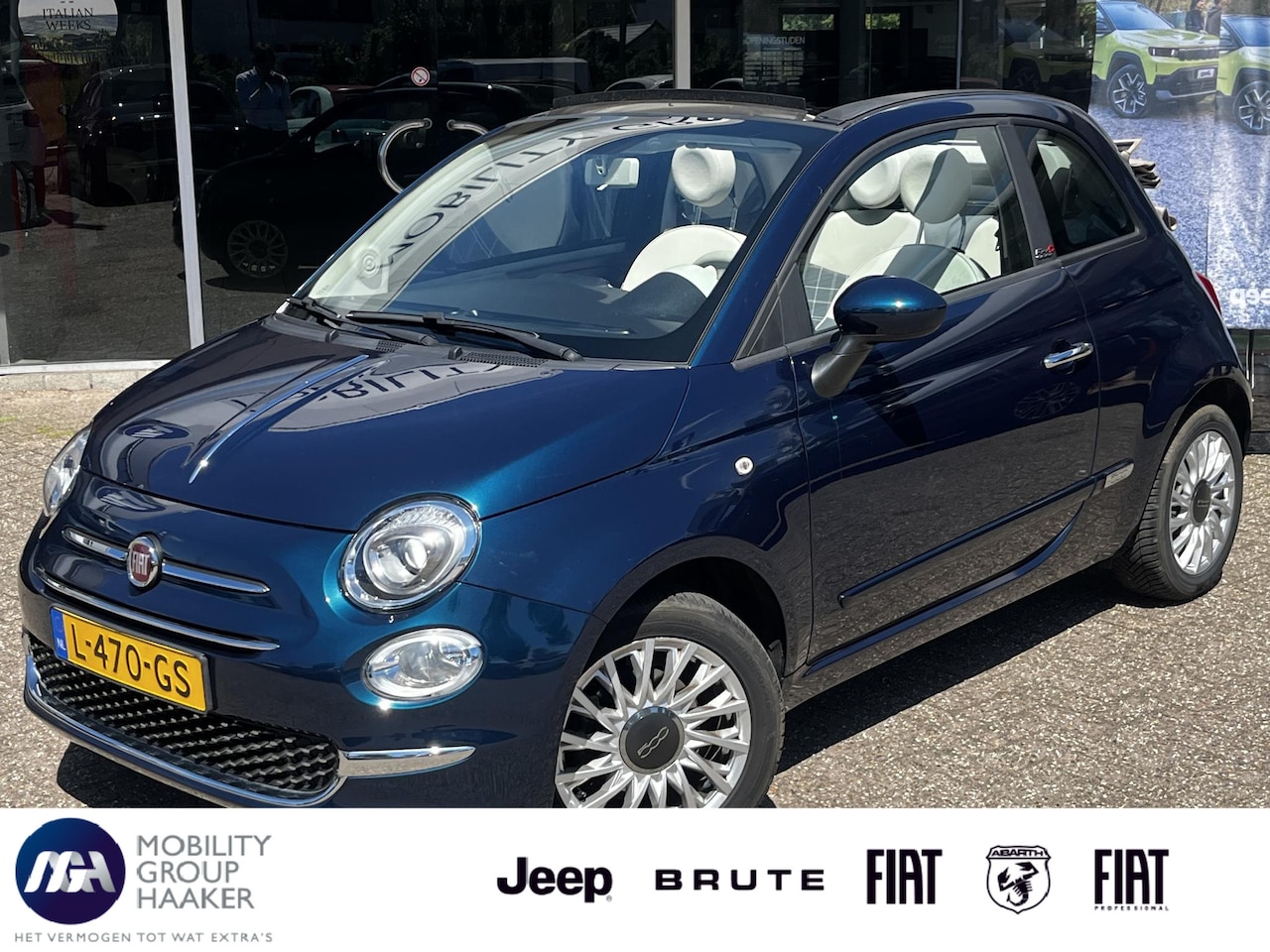 Fiat 500 C - 1.0 Hybrid Lounge | Apple-Android | Cruise Control | Parkeersensoren - AutoWereld.nl