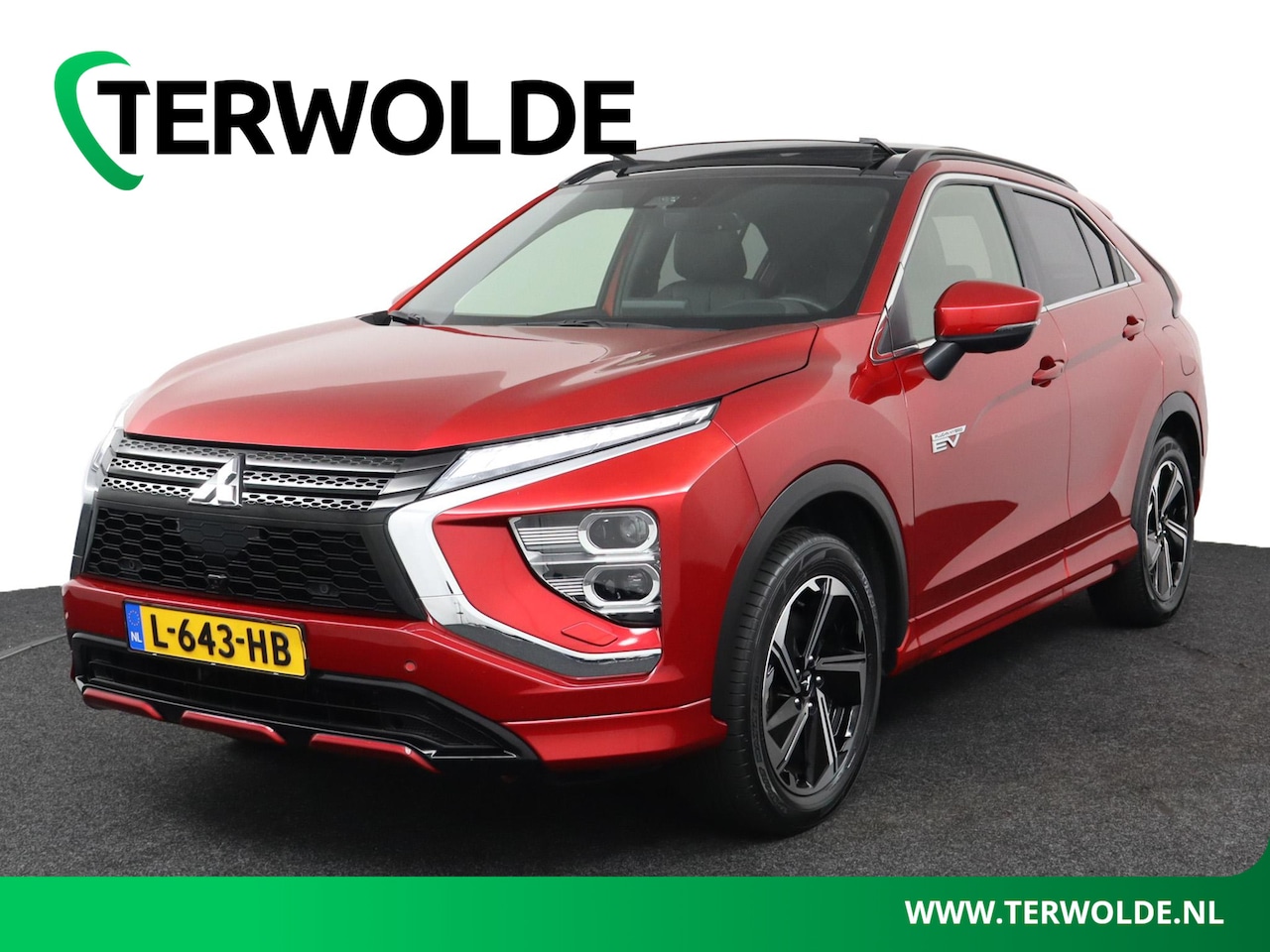 Mitsubishi Eclipse Cross - 2.4 PHEV Instyle | Lederen Bekl. | Panoramadak | Adapt. Cruise | - AutoWereld.nl