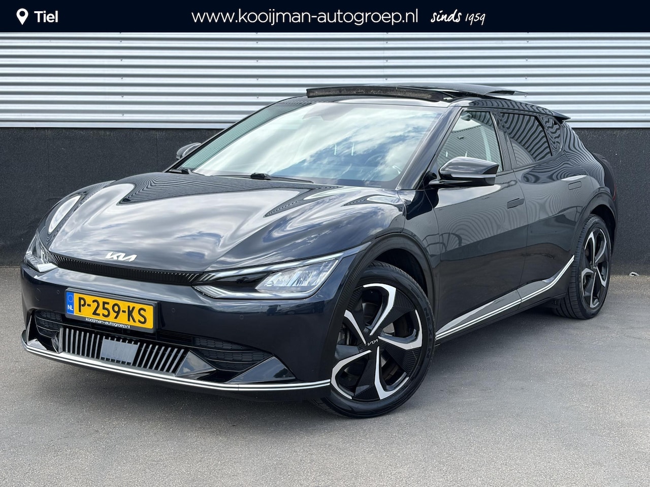 Kia EV6 - Plus Advanced 77.4 kWh Schuif/kanteldak, Nieuw geleverd en dealeronderhouden, Stoelkoeling - AutoWereld.nl