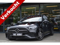 Mercedes-Benz C-klasse Estate - 300 e AMG Led Leder Panorama Memory Distronic Camera 360 Keyless Night Pdc