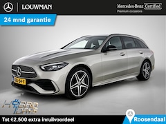 Mercedes-Benz C-klasse Estate - 300 e AMG Nightpakket Plug-In Hybride | Trekhaak | Stoelverwarming | Memory | CarPlay | Pa