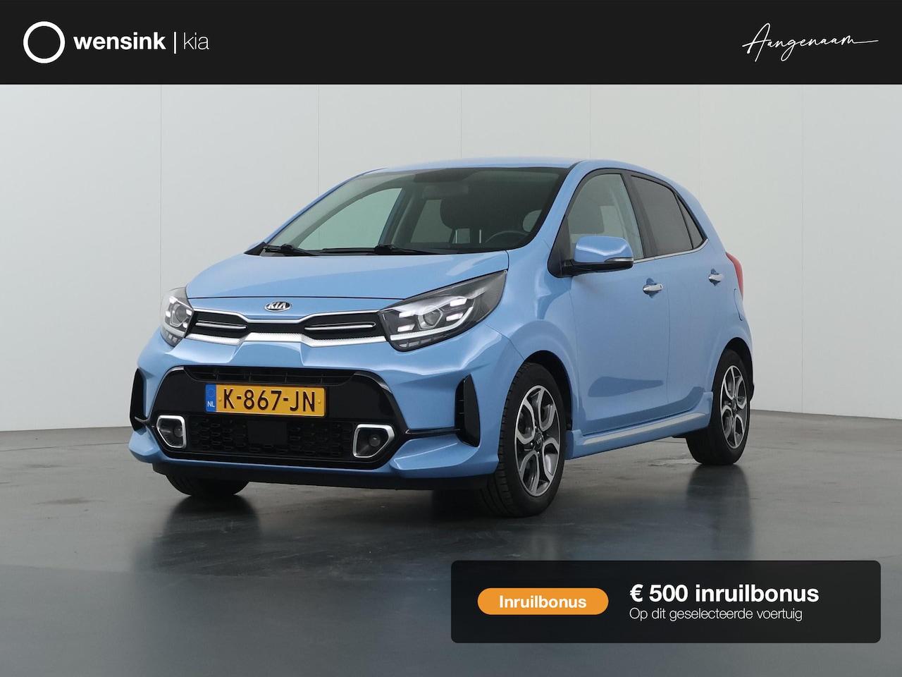Kia Picanto - 1.0 DPi GT-Line | Navigatie | Parkeercamera | Leder | Apple Carplay/Android Auto | Climate - AutoWereld.nl