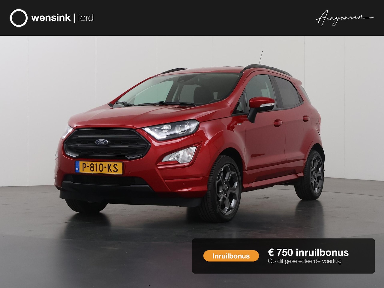 Ford EcoSport - 1.0 EcoBoost ST-Line | Winterpakket | Parkeercamera | B&O | Navigatie | Cruise control | C - AutoWereld.nl