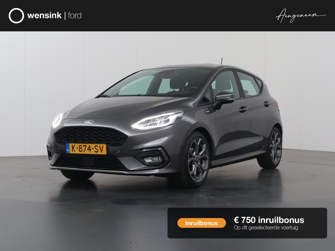 Ford Fiesta - 1.0 EcoBoost ST-Line | Navigatie | Cruise Control Adaptief | Parkeercamera | Dodehoekdetec - AutoWereld.nl
