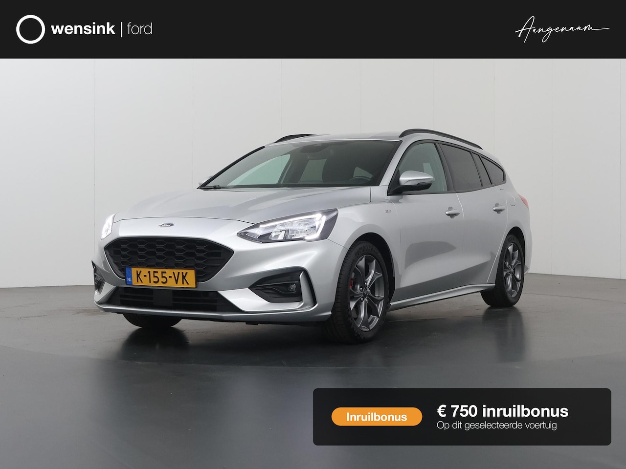 Ford Focus Wagon - 1.0 EcoBoost Hybrid ST Line X Business | Elekt. Wegklapbare Trekhaak | Navigatie | Parkeer - AutoWereld.nl
