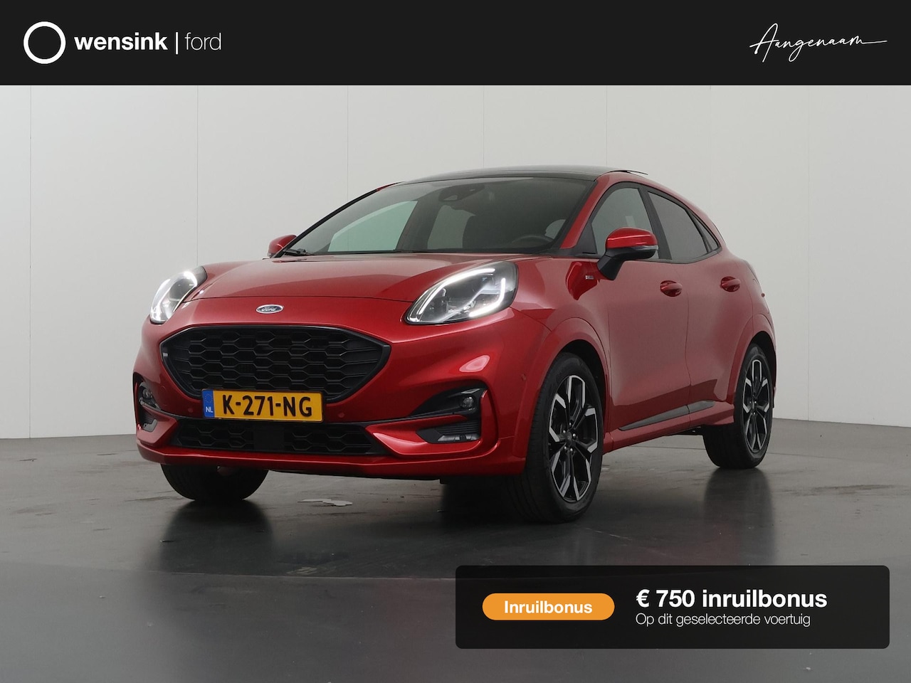 Ford Puma - 1.0 EcoBoost Hybrid ST-Line X | Panoramadak | Trekhaak afneembaar | Winterpakket | Cruise - AutoWereld.nl
