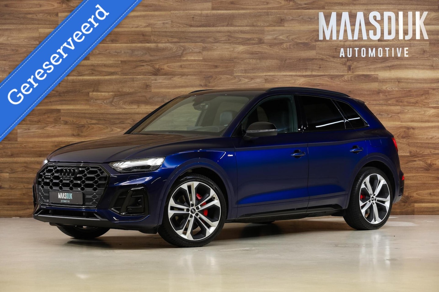 Audi Q5 - 55 TFSIe|3x S-line|ACC|360|Luchtvering|B&O|HUD|Trekhaak| - AutoWereld.nl