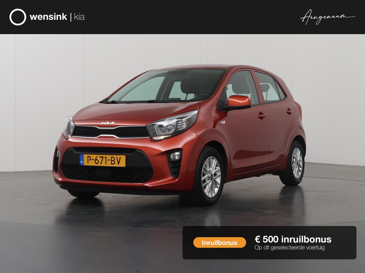 Kia Picanto - 1.0 DPi DynamicLine | Apple/Android Carplay | Parkeercamera | Airco | Cruise control | Blu - AutoWereld.nl