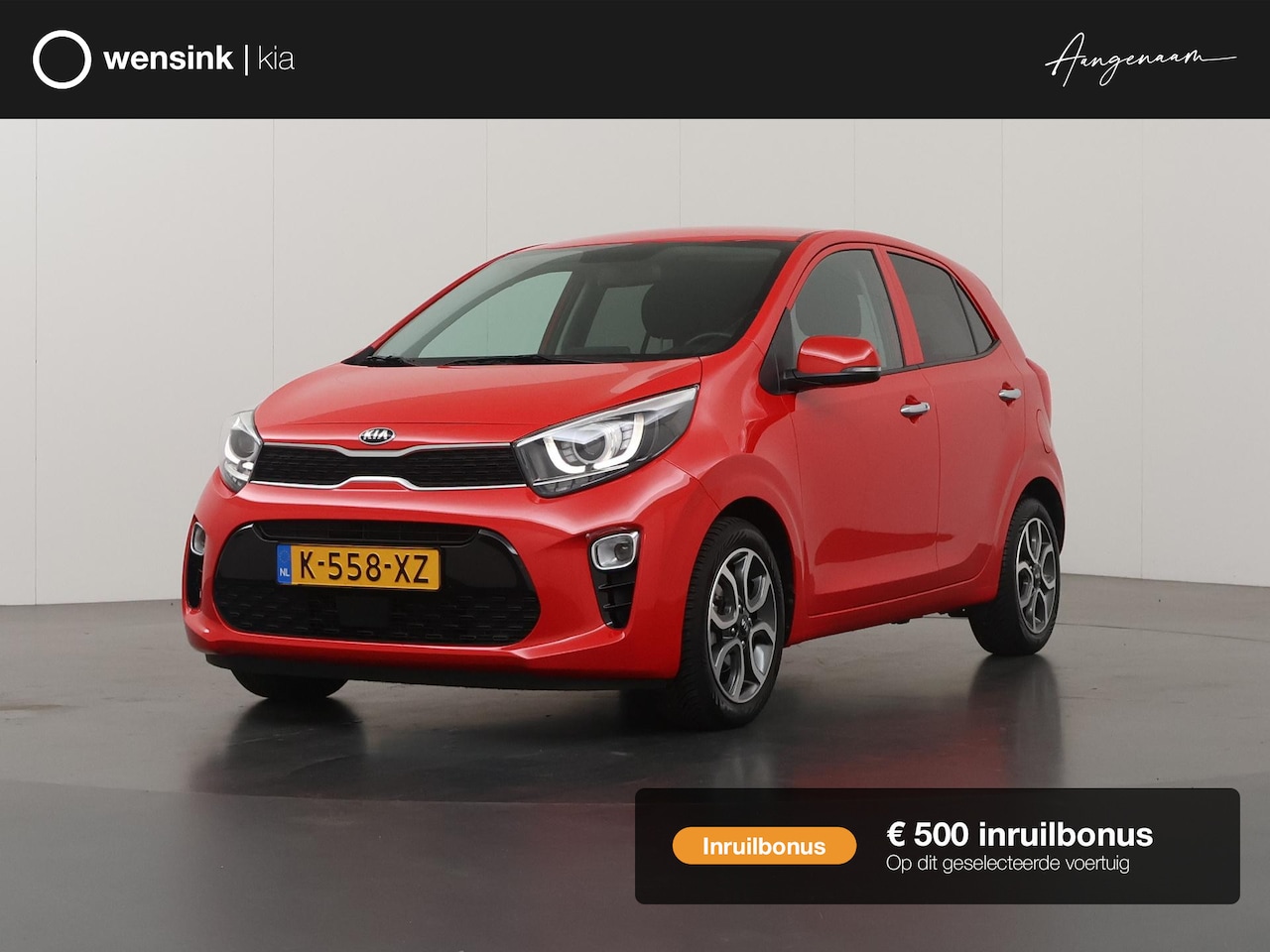 Kia Picanto - 1.0 DPi DynamicPlusLine | Keyless | Navigatie | Parkeercamera | Apple Carplay/Android Auto - AutoWereld.nl