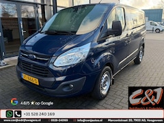 Ford Transit Custom - 310 2.2 TDCI L1H1 Limited DC motorschade, cruise, airco, stoelverwarming, MARGE