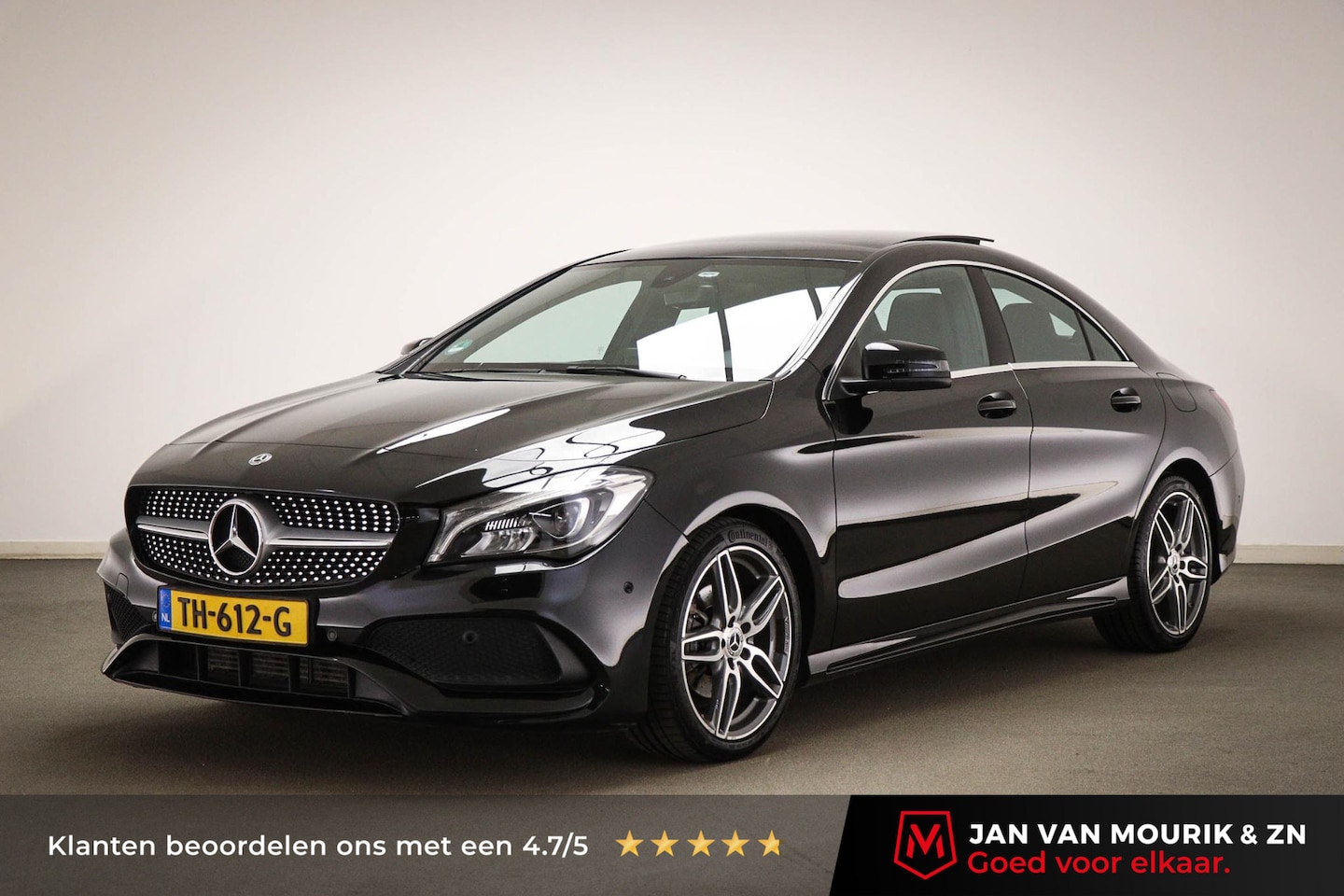 Mercedes-Benz CLA-Klasse - 180 Business Solution AMG | PANORAMADAK | STOELVERWARMING | APPLE | NAVIGATIE | CAMERA - AutoWereld.nl