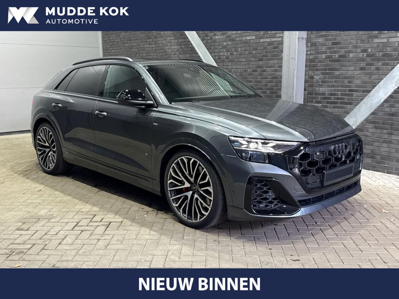 Audi Q8 - 60 TFSI e quattro Pro Line S Competition | Luchtvering | Trekhaak | Massage | Panoramadak - AutoWereld.nl