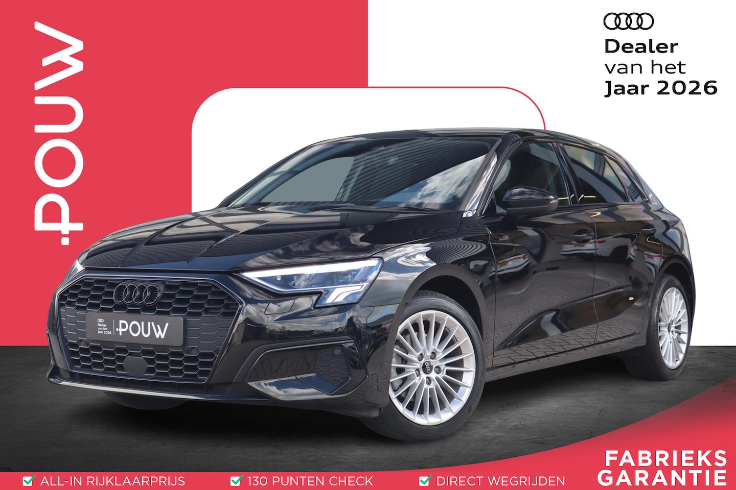 Audi A3 Sportback - 30 TFSI 110pk S-tronic Advanced edition | B&O Audio | Sfeerverlichting | Adaptive Cruise | - AutoWereld.nl