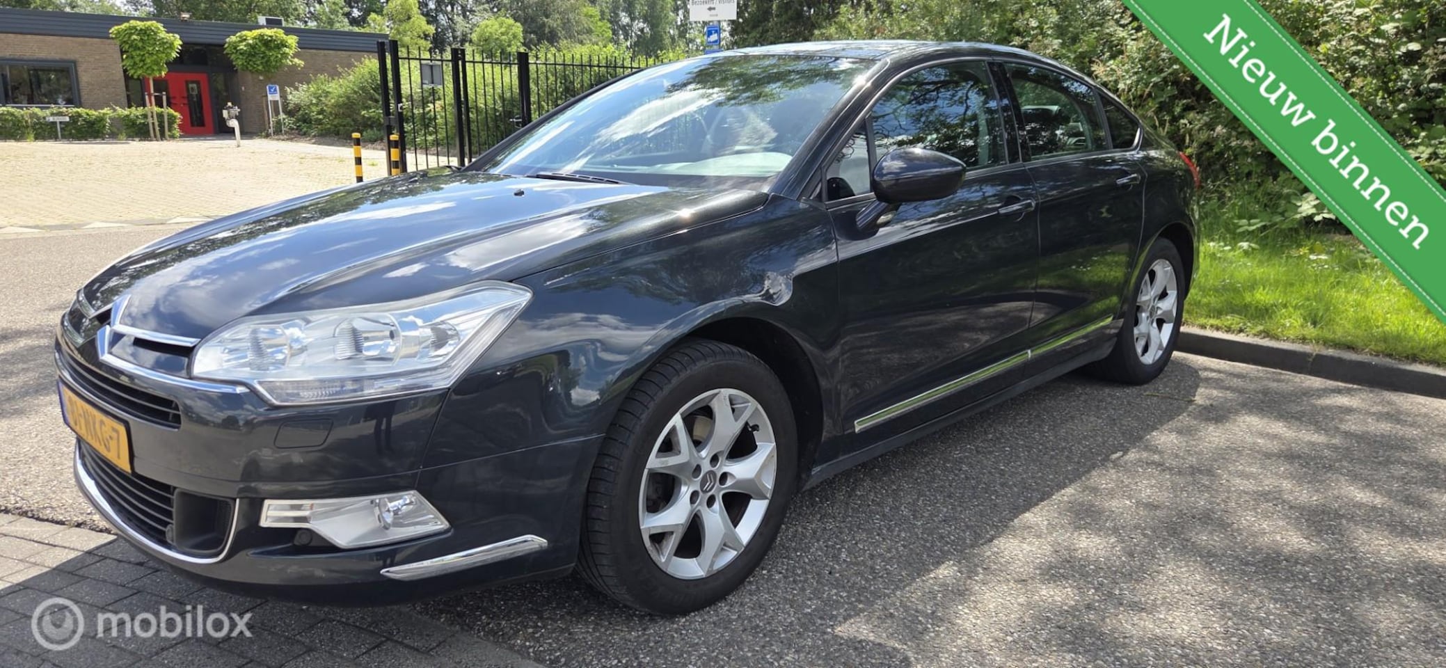 Citroën C5 - 1.6 THP 156pk/6bak/leder stof/navi/trekh/pdc v+a. - AutoWereld.nl