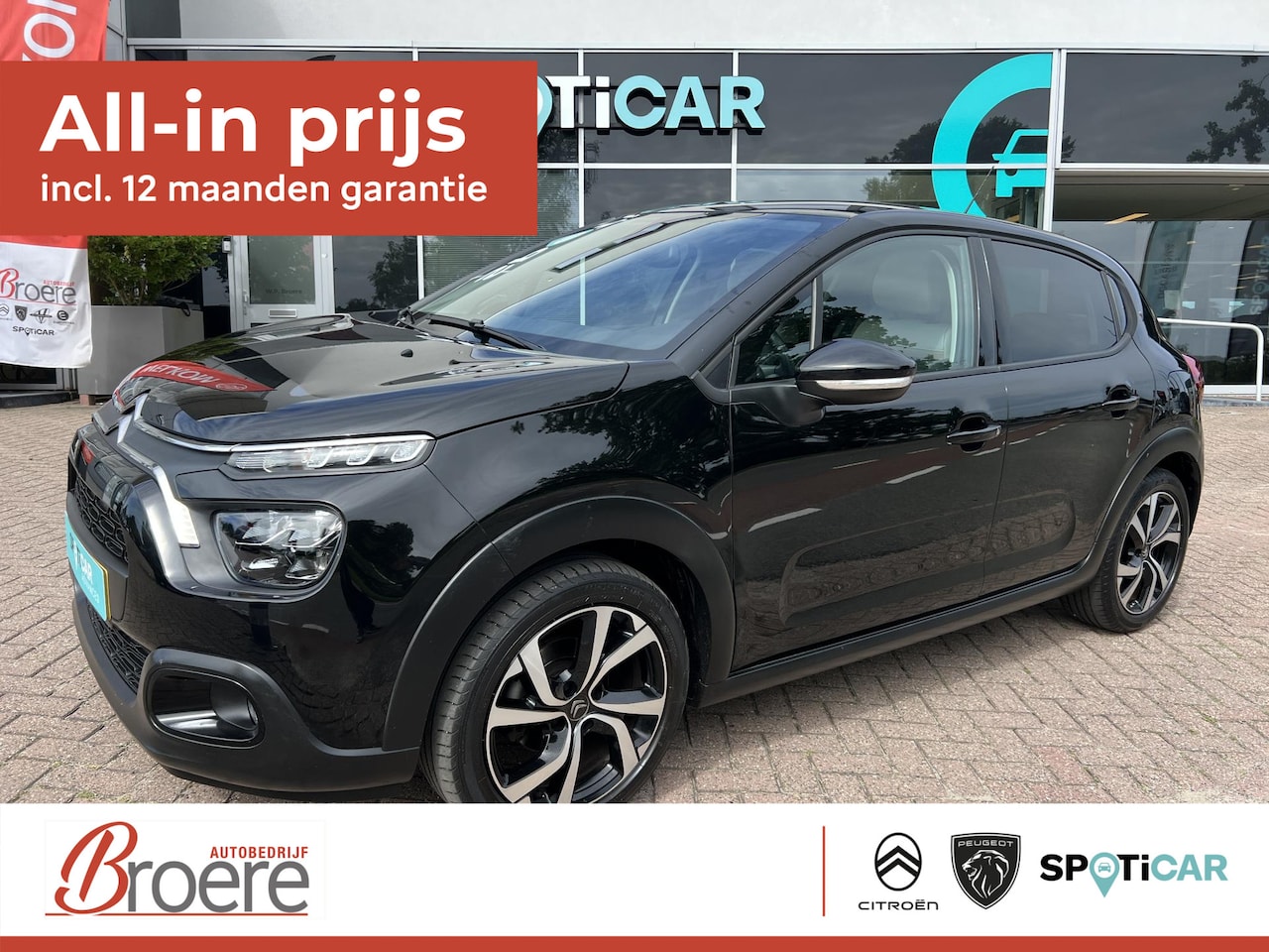 Citroën C3 - 1.2 Turbo110 S&S Shine EAT6 Automaat Nieuwe distributie - AutoWereld.nl