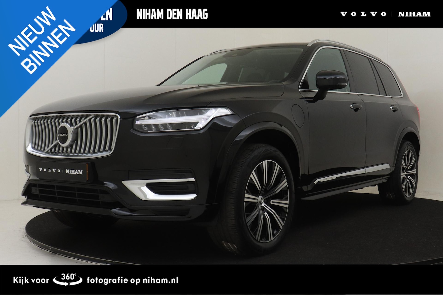 Volvo XC90 - T8 RECHARGE AWD INSCRIPTION -HARMAN/KARDON|360°CAM|POWER-SEATS|LEDER|ADAP.LED|STANDKACHEL| - AutoWereld.nl
