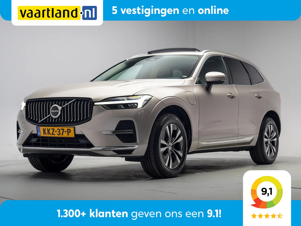 Volvo XC60 - T6 Recharge AWD Inscription Expression [ Panorama Trekhaak Camera ] - AutoWereld.nl