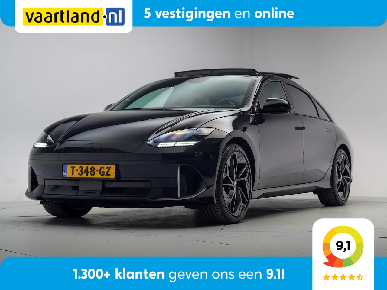 Hyundai IONIQ 6 - First Edition AWD 77.4 kWh [ Panorama Head-up Stoel-en stuurverwarming ] - AutoWereld.nl