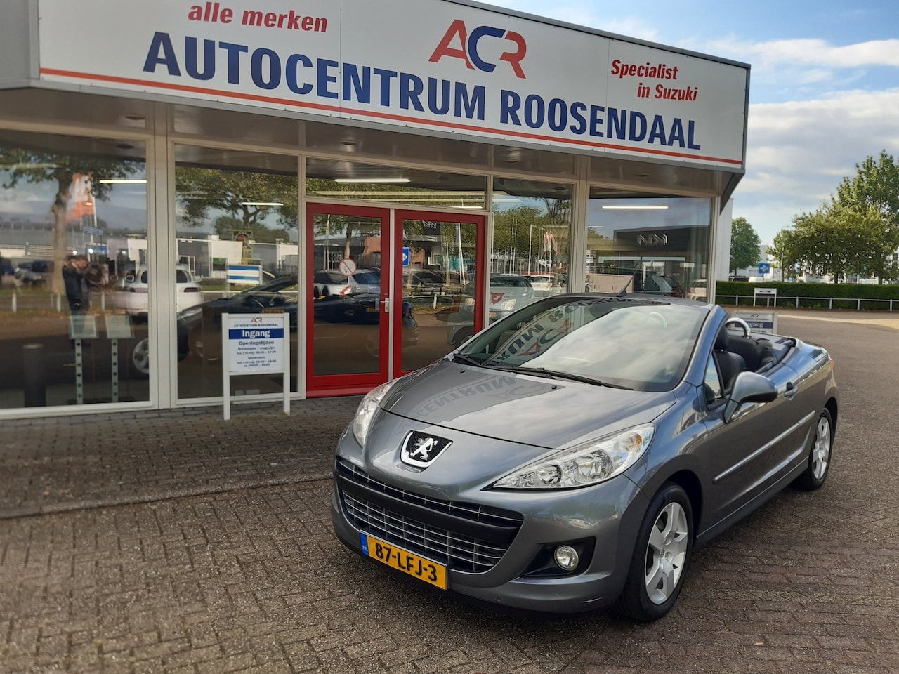 Peugeot 207 CC - 1.6 VTi Premiere zeer lage km stand , 1e eigenaar netjes onderhouden - AutoWereld.nl