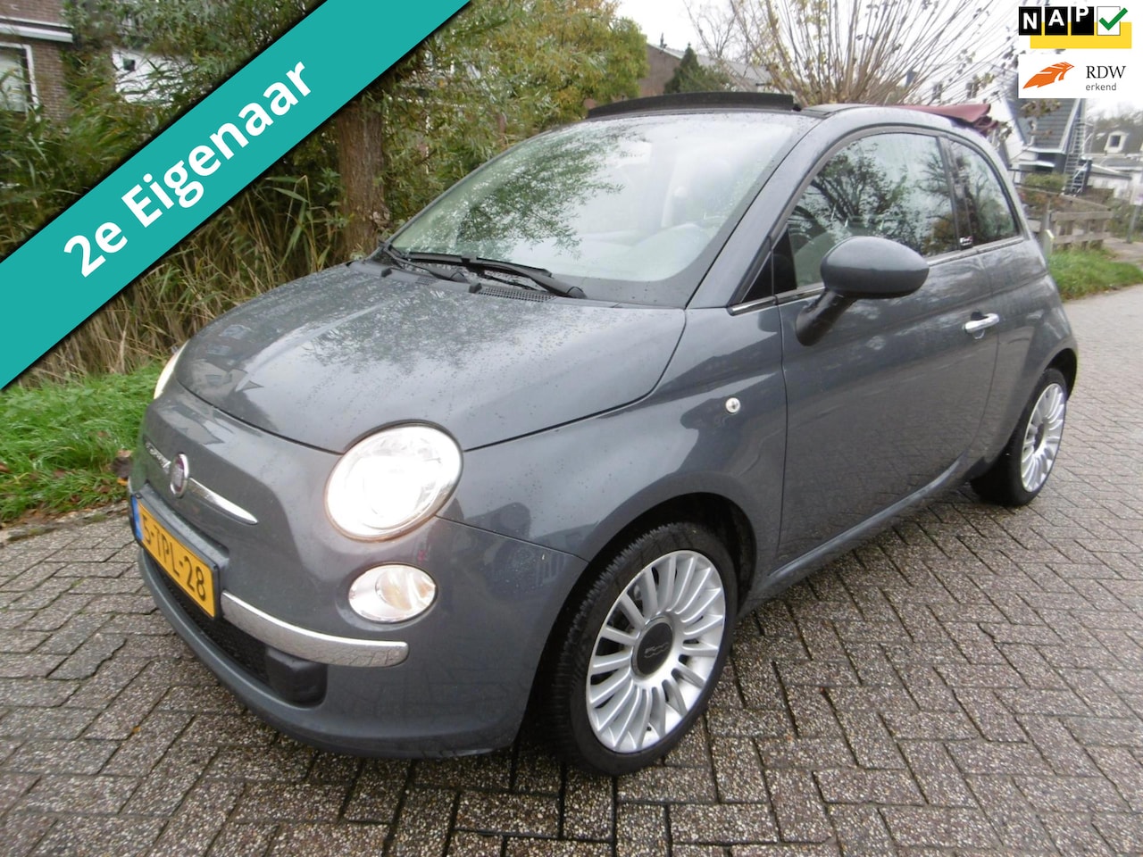 Fiat 500 C - Cabrio 0.9 TwinAir Turbo S Lounge PDC 99.000km 2e eigenaar - AutoWereld.nl