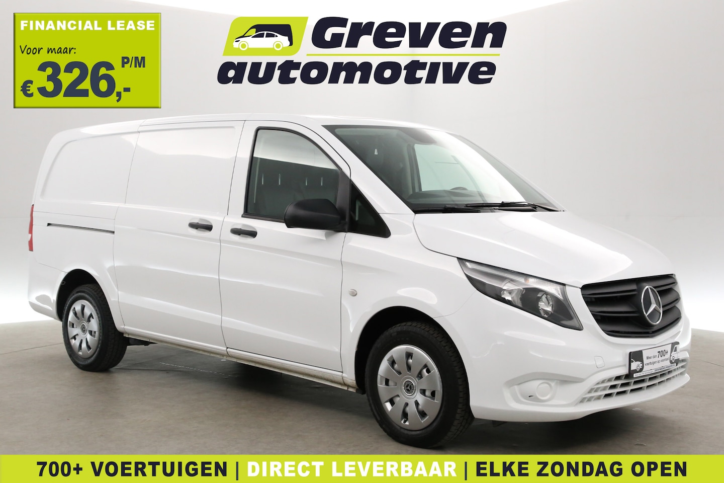Mercedes-Benz Vito - 114 CDI Lang | Aut. | Airco | Adap. Cruise | 3 Zits | Camera | Trekhaak | Carplay | Navi - AutoWereld.nl