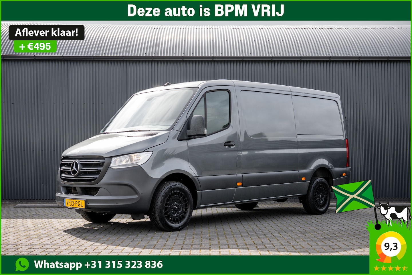 Mercedes-Benz Sprinter - 317 CDI RWD L2H1 | 170 PK | Automaat | 1e Eigenaar | Cruise | Camera | Mbux | PDC | Climat - AutoWereld.nl