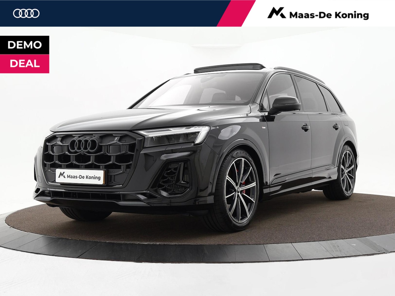 Audi Q7 - 55 TFSI e quattro Pro Line S 394 PK ·Leder bekleding · Assistentie. plus, remote park · He - AutoWereld.nl