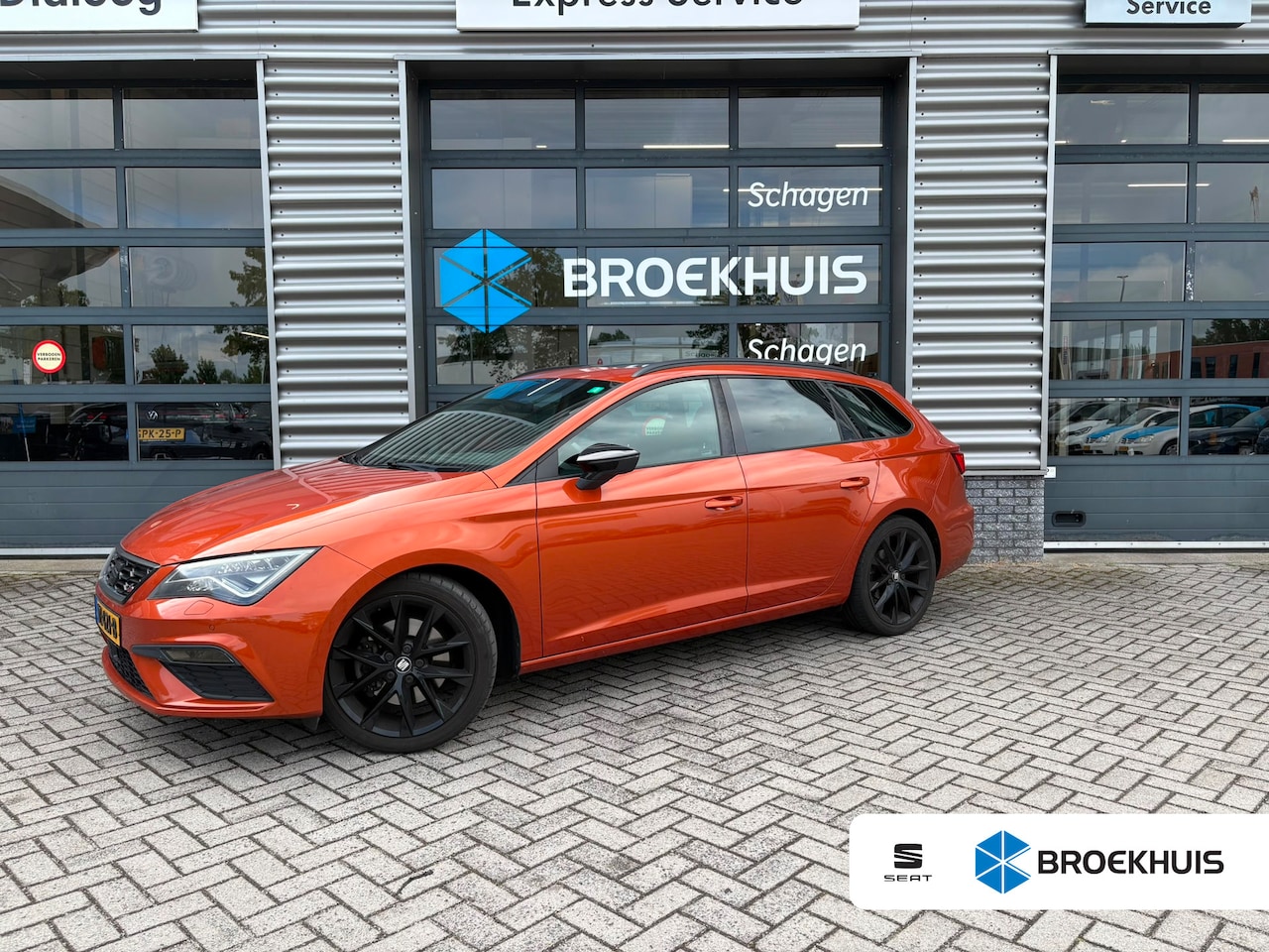 SEAT Leon ST - 2.0 TSI 190 pk FR Business Intense 7-DSG | Elektrisch panoramadak | Achteruitrijcamera | C - AutoWereld.nl