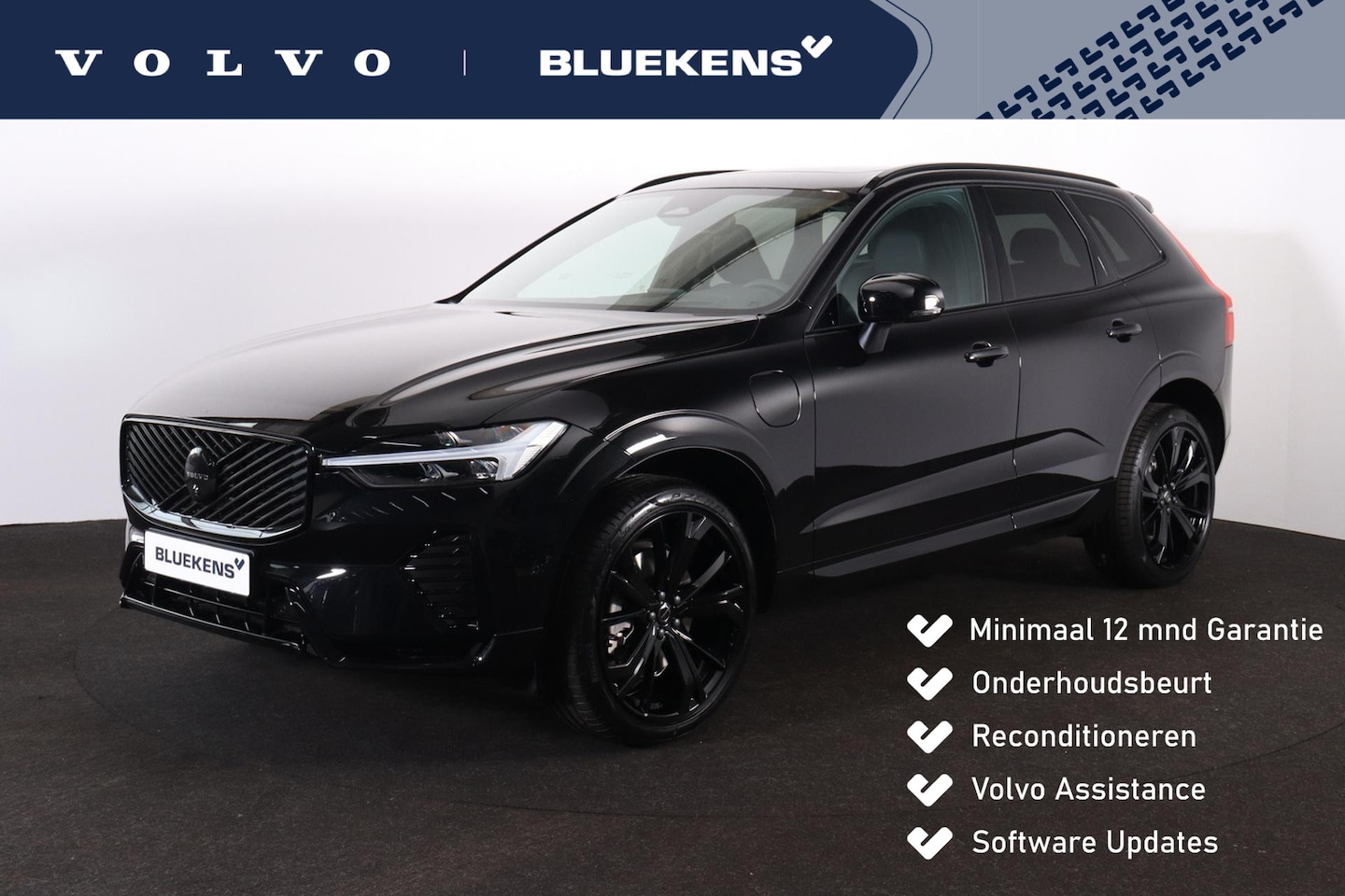 Volvo XC60 - T6 Recharge AWD Plus Black Edition - Panorama/schuifdak - IntelliSafe Assist & Surround - - AutoWereld.nl