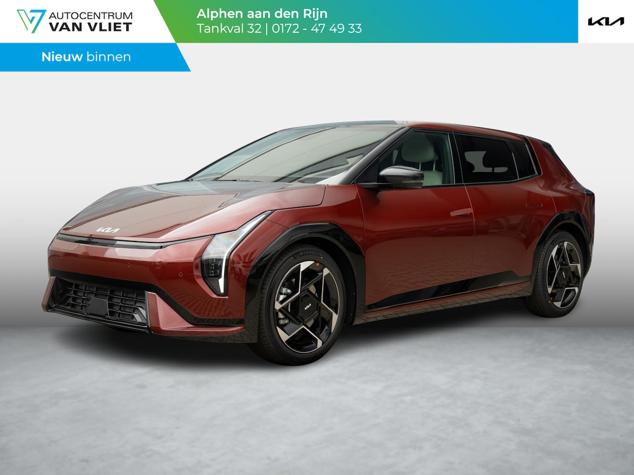 Kia EV4 - GT-Line 81.4 kWh | DIRECT LEVERBAAR | Schuifkanteldak | Navigatie | Stoel en stuurverwarmi - AutoWereld.nl