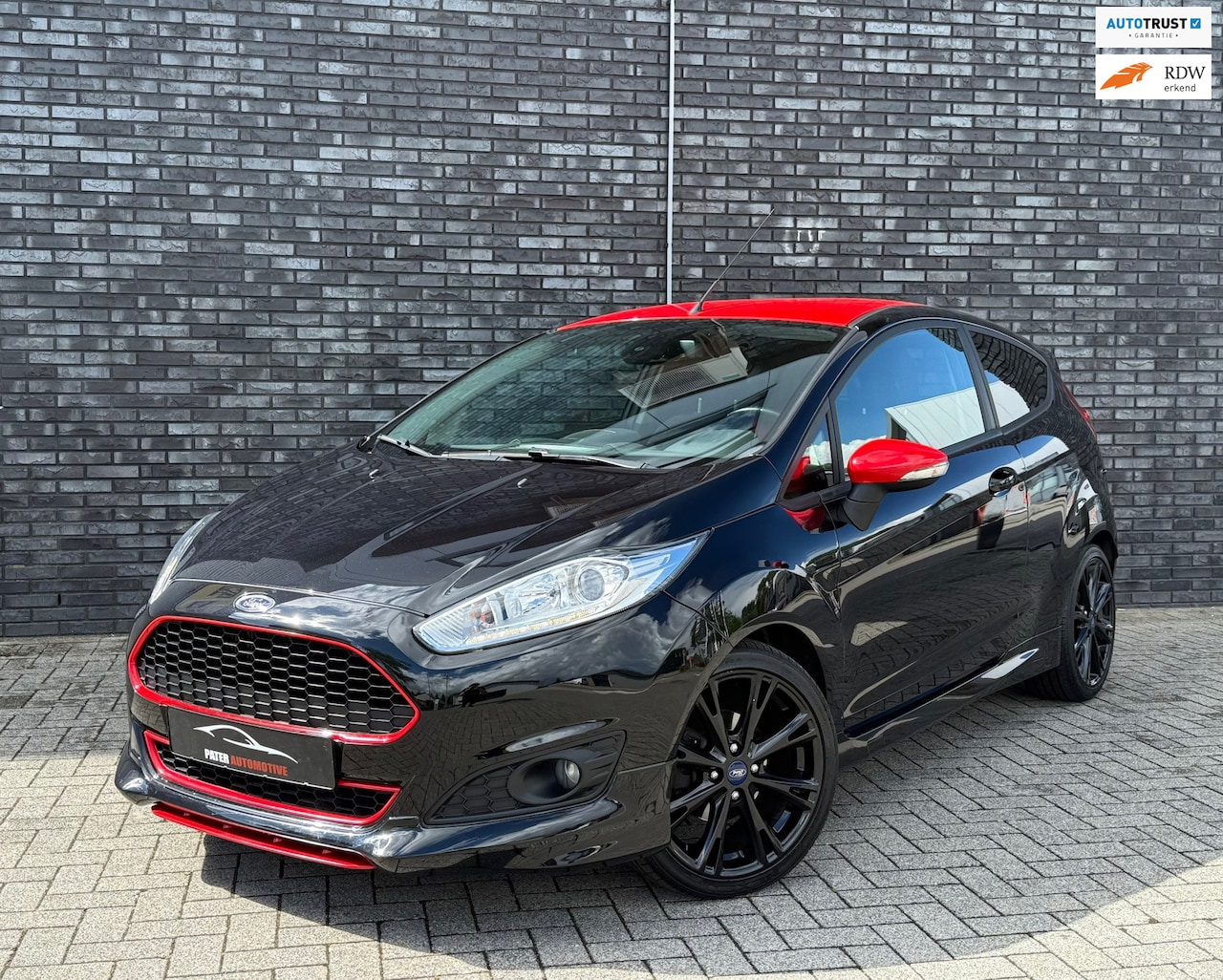 Ford Fiesta - 1.0 140pk Black Edition Nwe Distri|17''|STV|Navi|Climate|Led|Topstaat - AutoWereld.nl