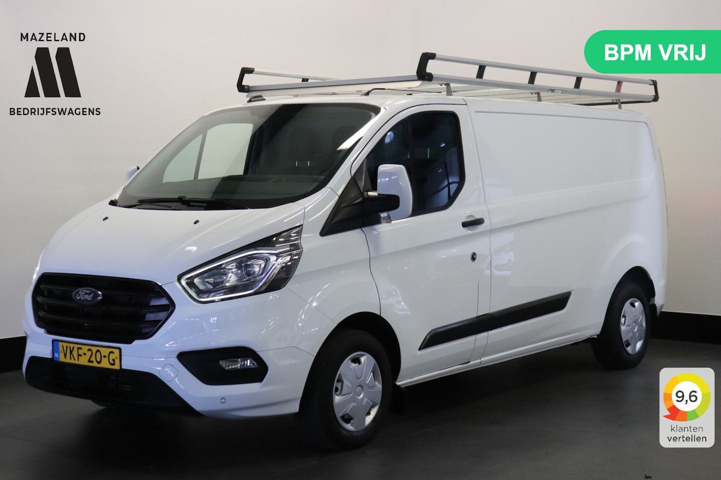 Ford Transit Custom - 2.0 TDCI 130PK L2 EURO 6 - Airco - Navi - Cruise - €15.950,- Excl. - AutoWereld.nl