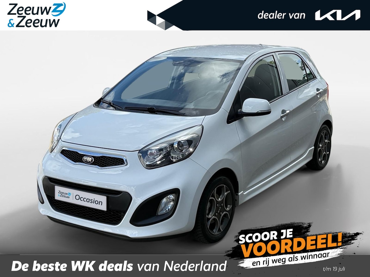 Kia Picanto - 1.0 CVVT Design Edition | Navi | Bluetooth | Parkeersensoren | Lichtmetalen Velgen | 1 Jaa - AutoWereld.nl