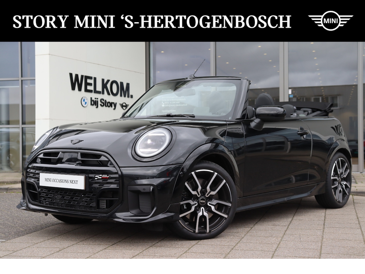 MINI Cabrio - Cooper C Automaat / John Cooper Works / Pakket M / 18" JCW Lap Spoke 2-tone - AutoWereld.nl