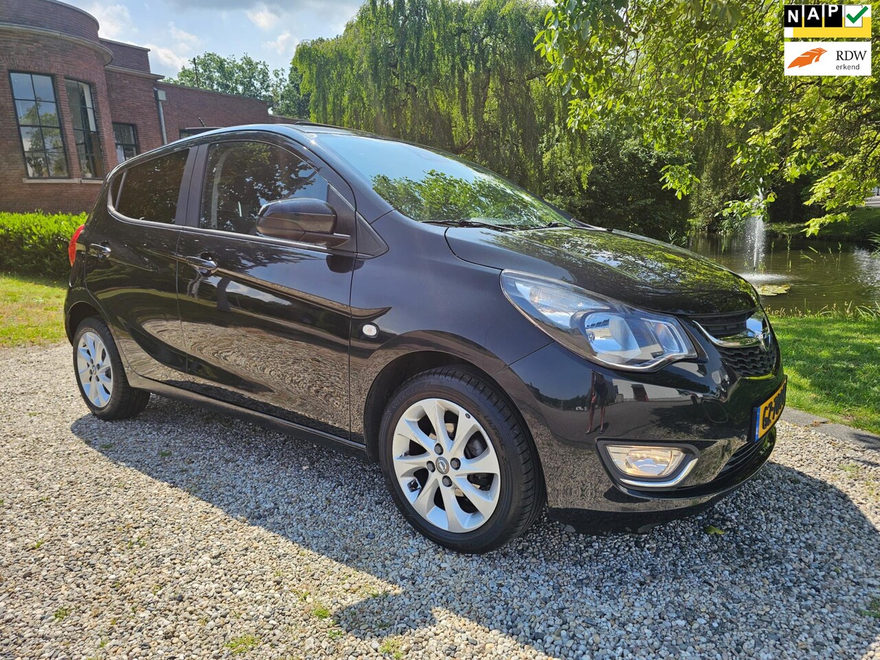 Opel Karl - 1.0 ecoFLEX Cosmo DAK/leer/AIRCO/cruise - AutoWereld.nl
